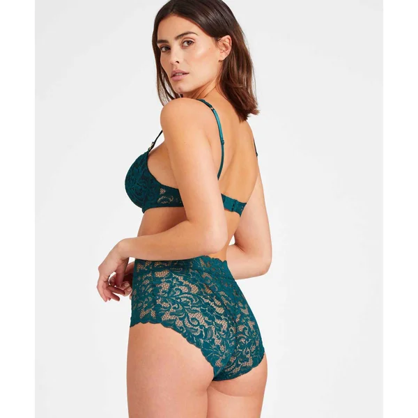 Soutien-gorge push-up plongeant armatures