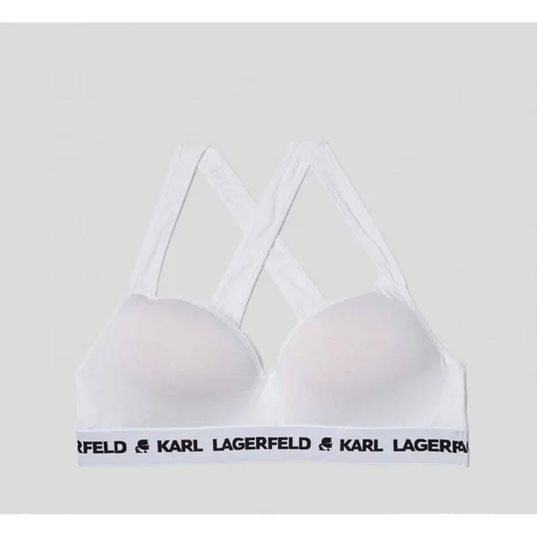 Soutien-gorge rembourré sans armatures logoté