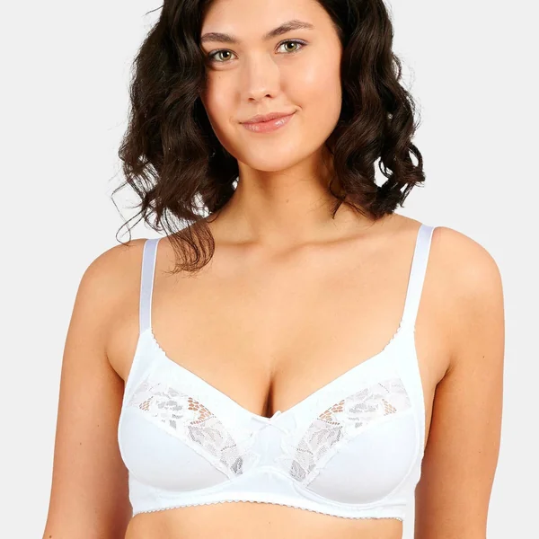 Soutien-gorge sans armatures coton plus