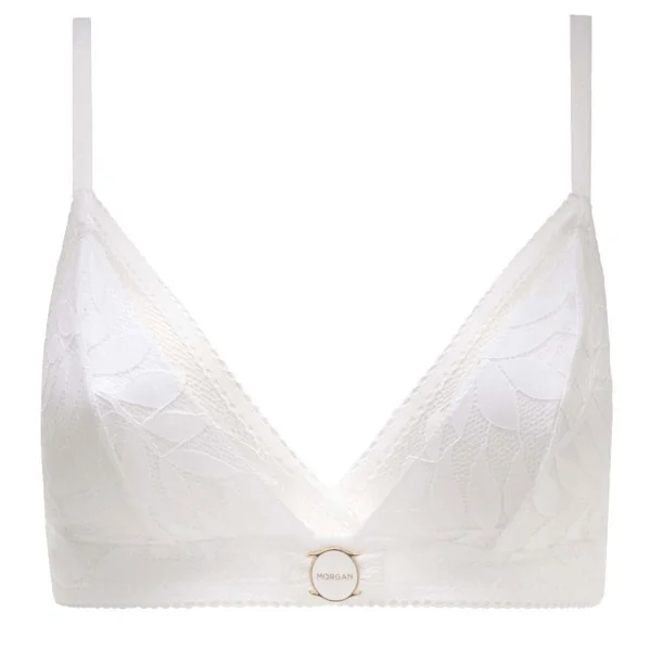 Soutien-gorge souple blanc Lina Morgan Lingerie