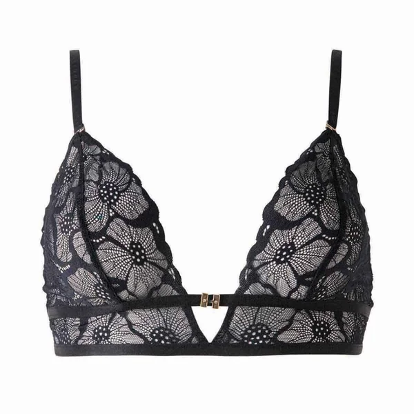 Soutien-gorge souple noir Ophélie Morgan Lingerie