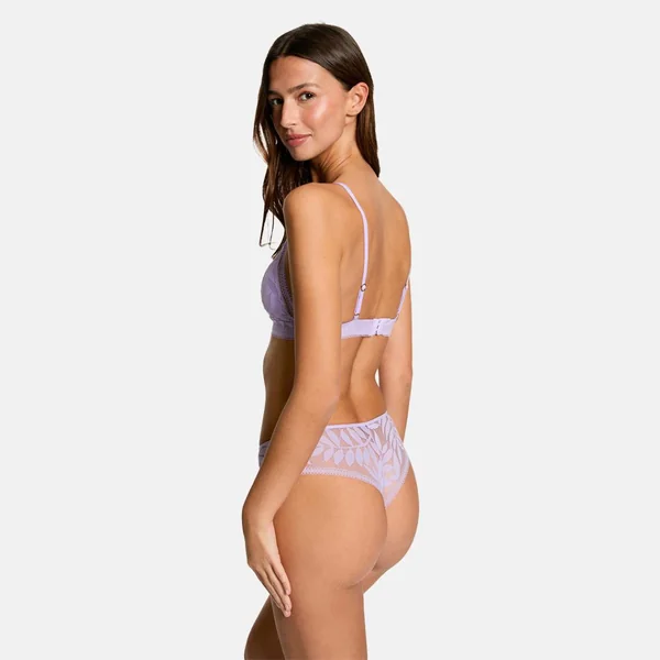 Soutien-gorge souple parme Lina violet Morgan Lingerie
