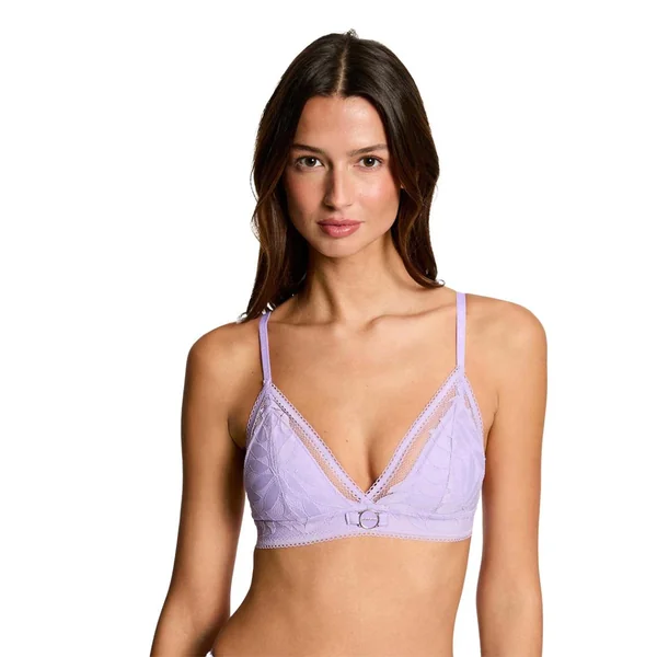 Soutien-gorge souple parme Lina violet Morgan Lingerie