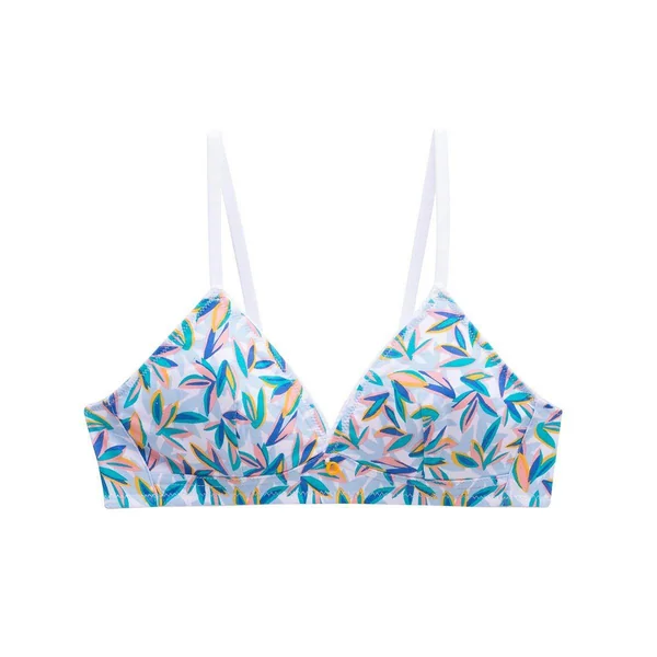 Soutien-gorge triangle sans armatures en coton