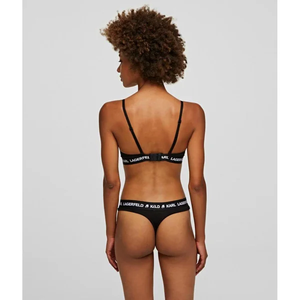 Soutien-gorge triangle sans armatures logote