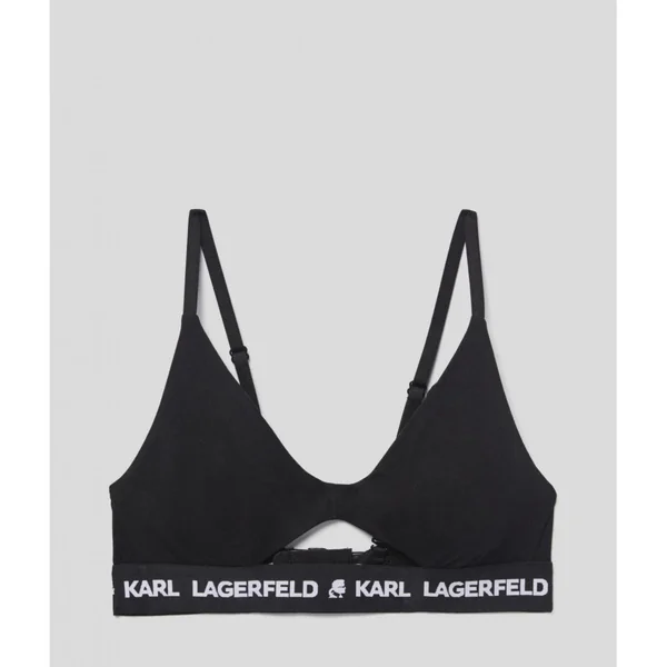 Soutien-gorge triangle sans armatures logote