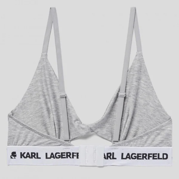 Soutien-gorge triangle sans armatures logote