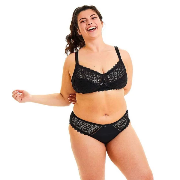 Soutien-gorge triangle sans armatures - Noir
