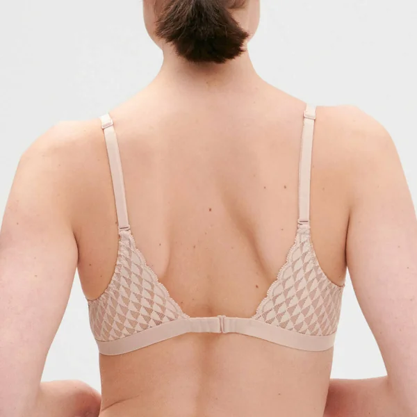 Soutien-gorge Triangle Sans Armatures Rose