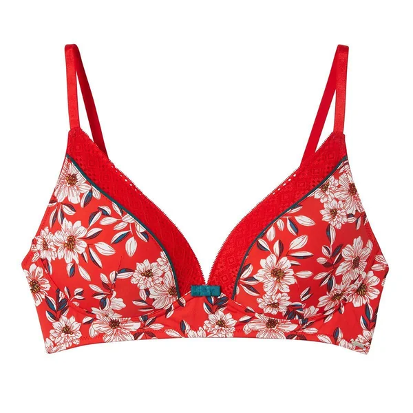 Soutien-gorge Triangle Sans Armatures - Rouge