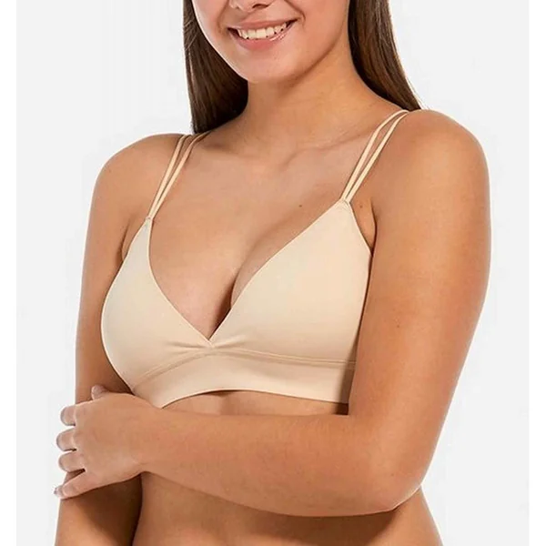 Soutien-gorge triangle sans armatures