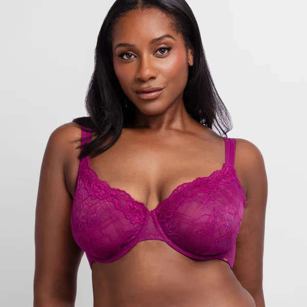 Soutien-Gorge à armature non rembourré fuchsia rose Dorina