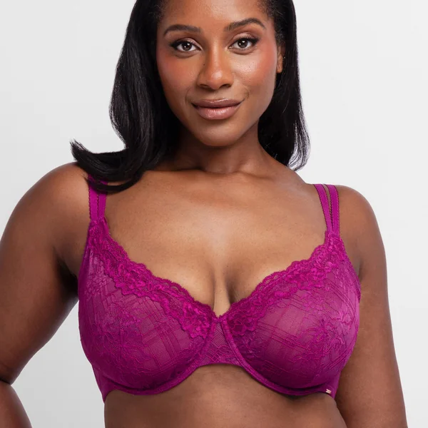 Soutien-Gorge à armature non rembourré fuchsia rose Dorina