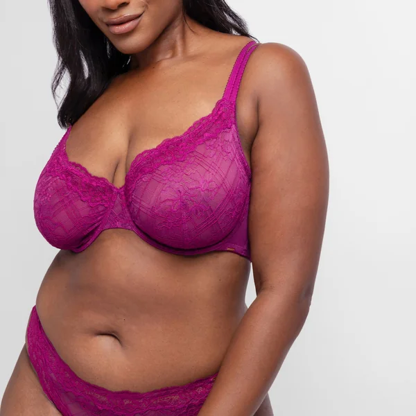 Soutien-Gorge à armature non rembourré fuchsia rose Dorina