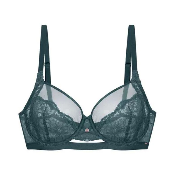 Soutien-Gorge à armature non rembourré vert Dorina