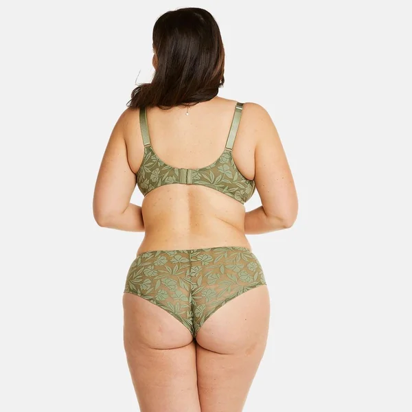 Soutien-gorge à armatures grand maintien kaki Apologie vert Pomm Poire