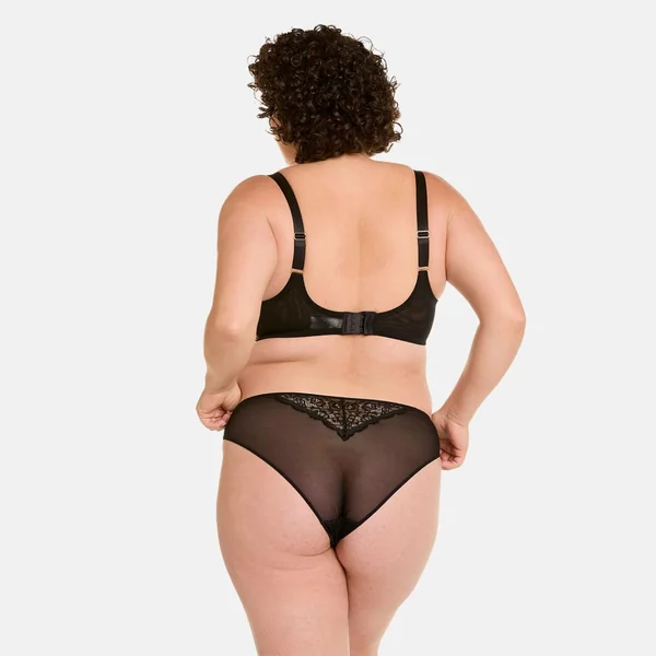 Soutien-gorge à armatures grand maintien noir Samsara Pomm Poire
