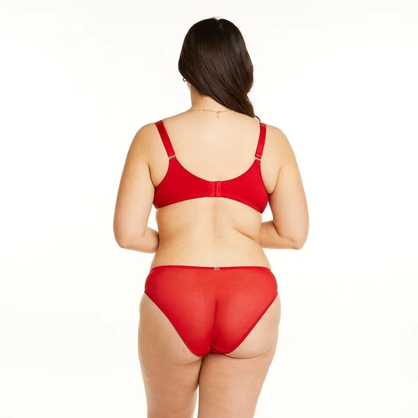 Soutien-gorge à armatures grand maintien rouge Miracle Pomm Poire
