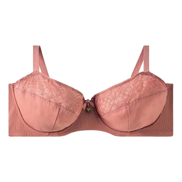 Soutien-gorge à armatures grand maintien terracotta Palanquin marron Pomm Poire