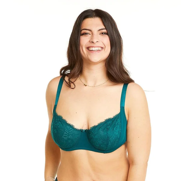 Soutien-gorge à armatures grand maintien vert Impériale Pomm Poire