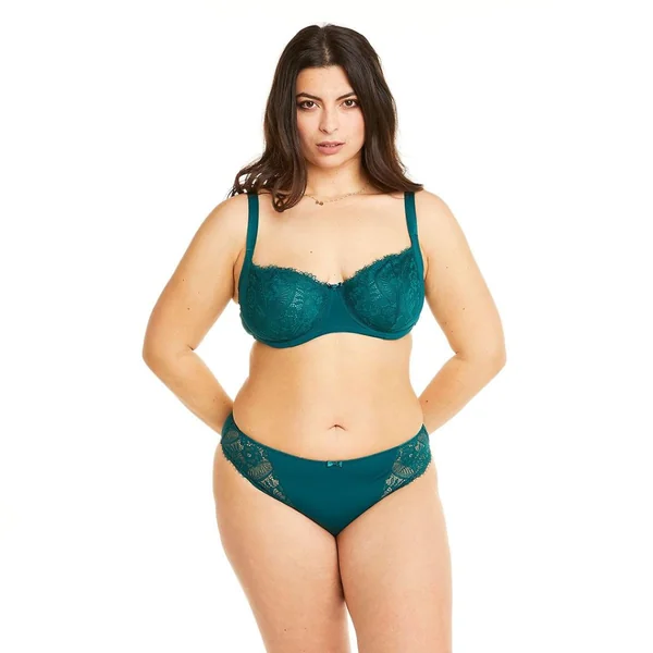 Soutien-gorge à armatures grand maintien vert Impériale Pomm Poire