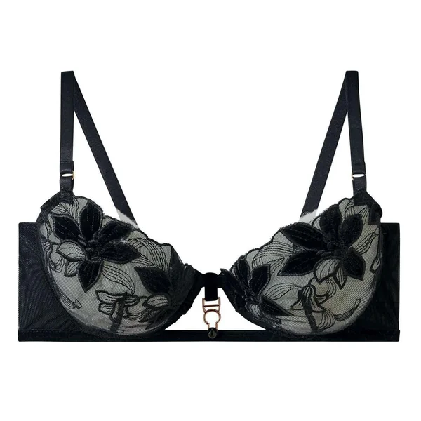 Soutien-gorge à armatures noir Rafale Pomm Poire
