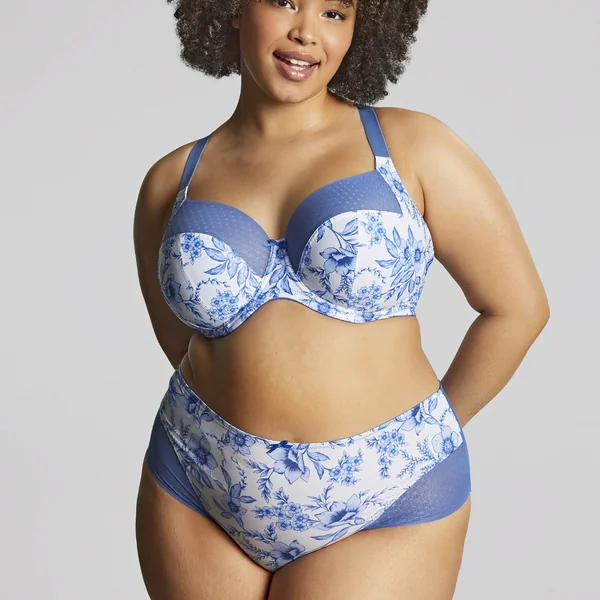 Soutien-gorge à Bonnets Complets bleu Sculptresse