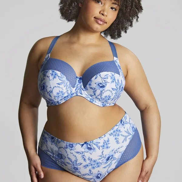 Soutien-gorge à Bonnets Complets bleu Sculptresse