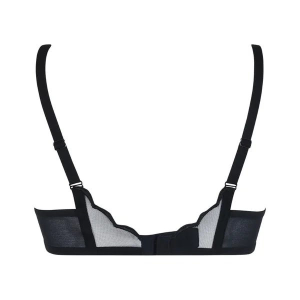 Soutien-gorge à bonnets couvrants noir Gossard