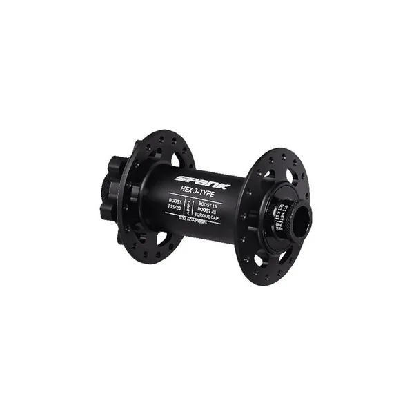 SPANK Moyeu avant Spank HEX J-Type Boost F15/20, 32H