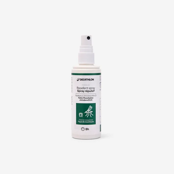 Spray répulsif anti moustique et tique Huile essentielle d'eucalyptus 100ml