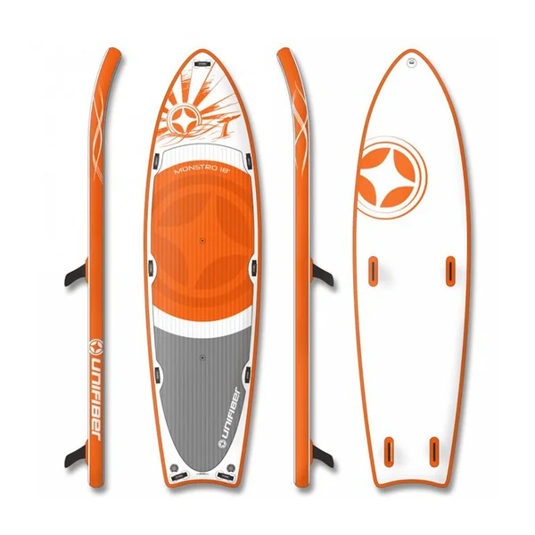 Stand Up Paddle Gonflable UNIFIBER Monstro Tandem Event iSup 18.0 Naked