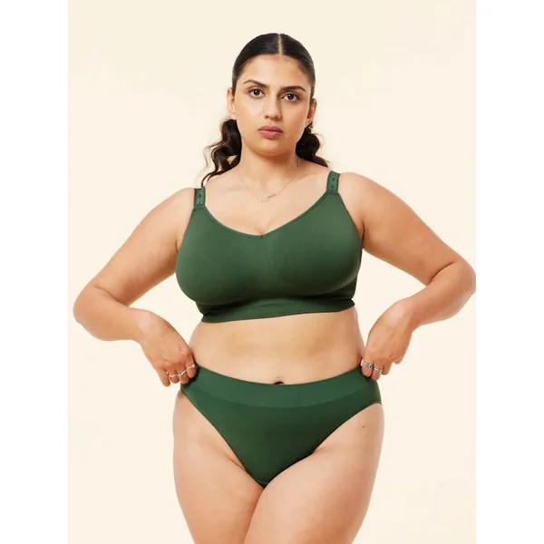 Sucre d'orge Basic forest green slip