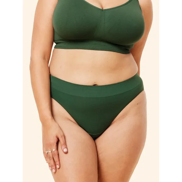 Sucre d'orge Basic forest green slip