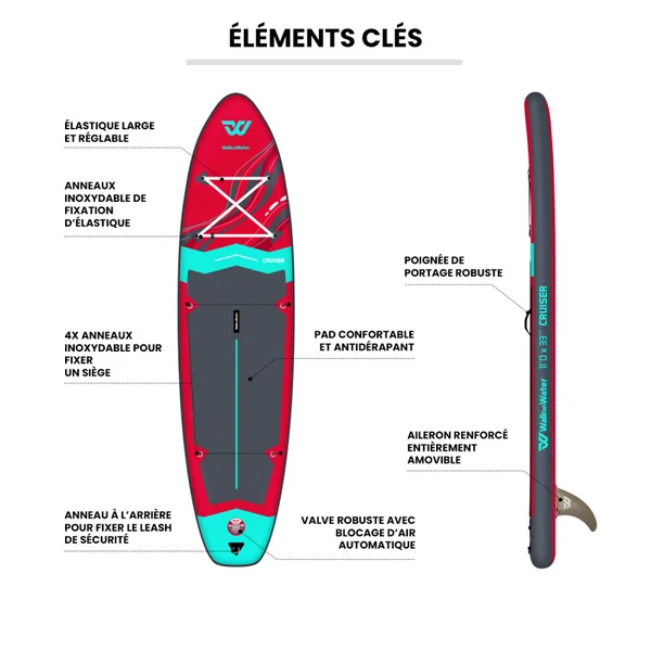 SUP GONFLABLE WOW CRUISER 11.0