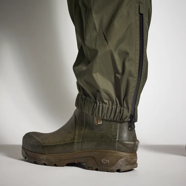 SURPANTALON CHASSE LEGER ET IMPERMÉABLE VERT 100