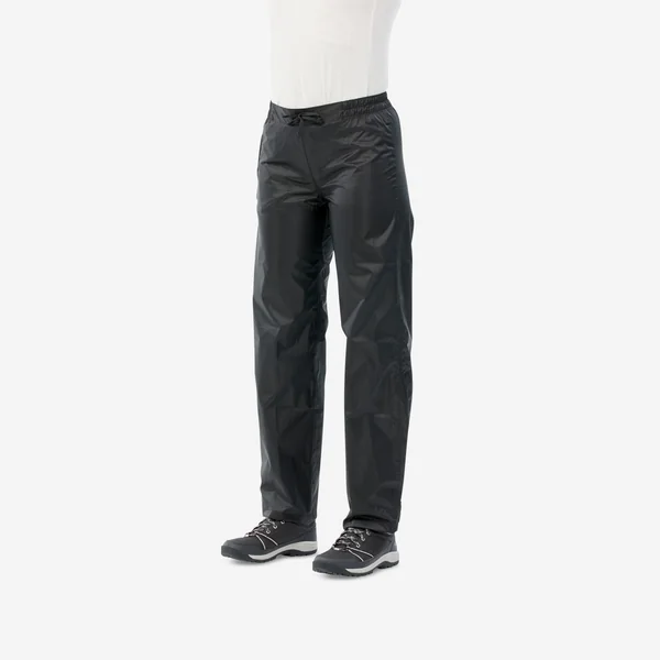 Surpantalon imperméable de randonnée - Raincut - Femme - Noir
