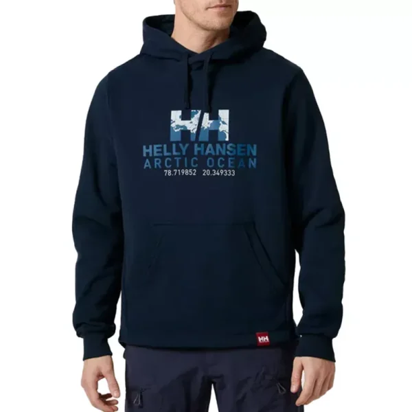 Sweat a capuche artic hoodie bleu marine - helly hansen