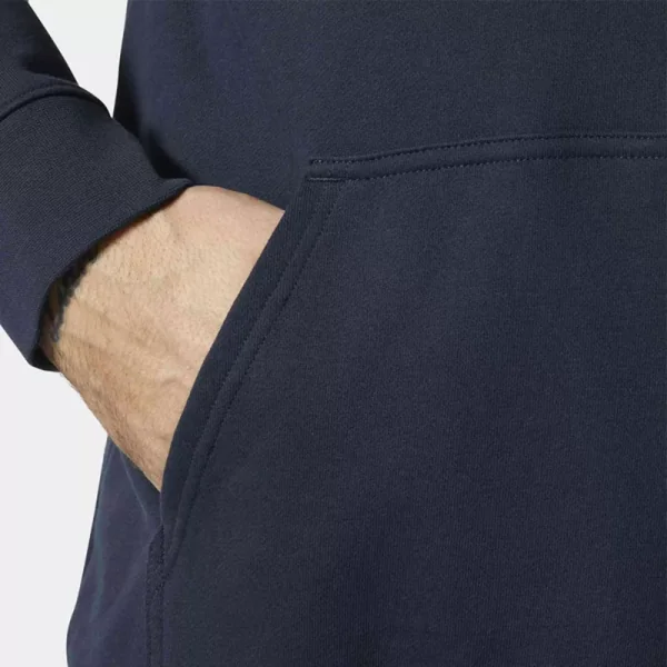 Sweat a capuche logo hoodie bleu marine pour homme - helly hansen