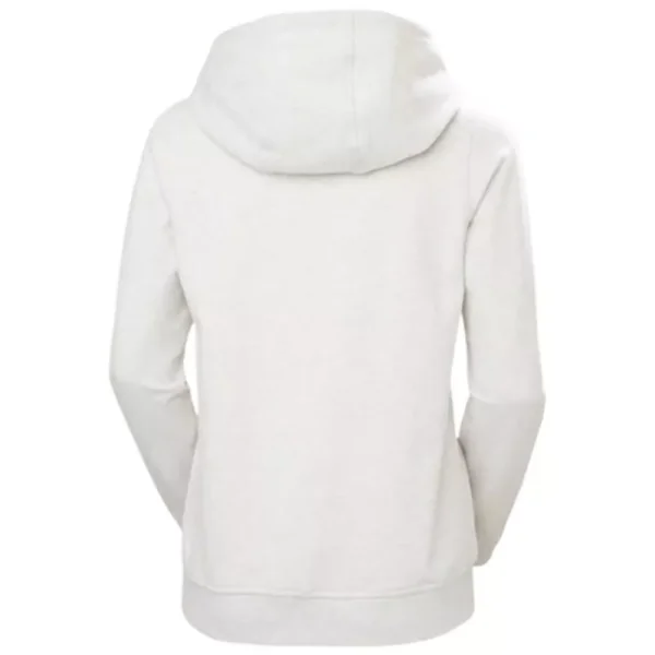 Sweat a capuche logo hoodie femme blanc - helly hansen