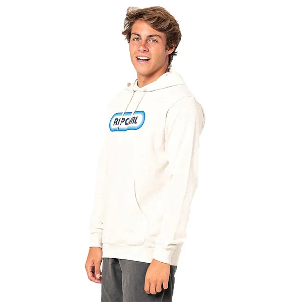SWEAT A CAPUCHE RIP CURL HEY MUMA BLANC