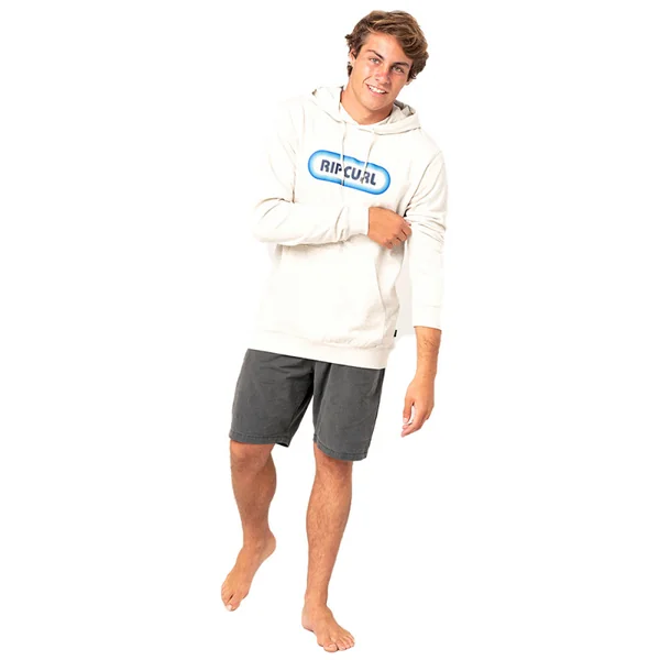 SWEAT A CAPUCHE RIP CURL HEY MUMA BLANC