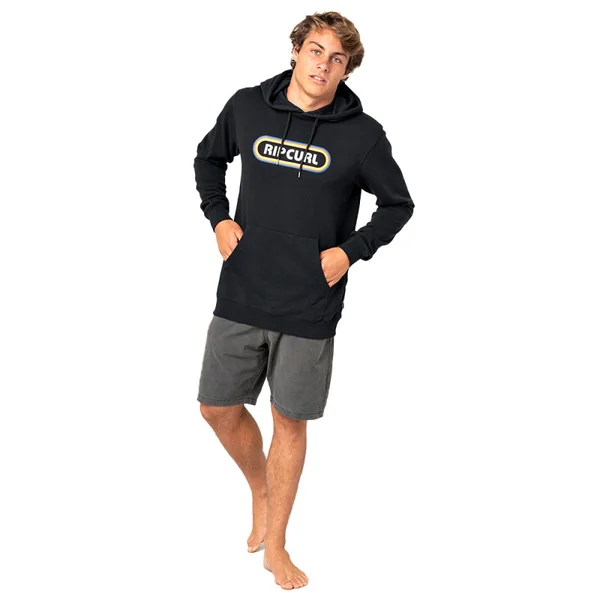SWEAT A CAPUCHE RIP CURL HEY MUMA NOIR