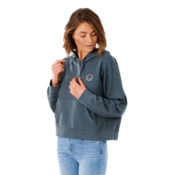 SWEAT A CAPUCHE RIP CURL SURFERS ORIGINAL BLEU MARINE FEMME