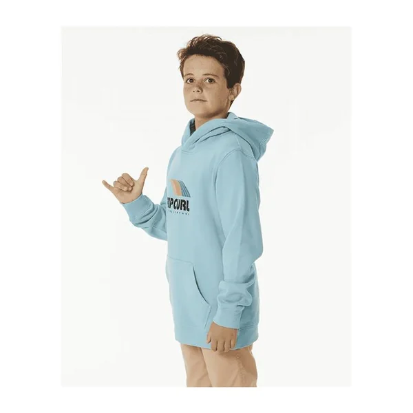 Sweat junior RIPCURL Hey Mama Print Hood -Boy Dusty Blue 12
