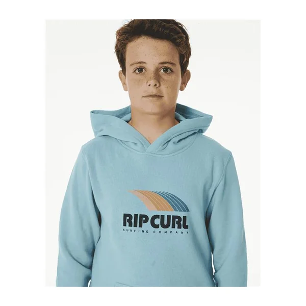 Sweat junior RIPCURL Hey Mama Print Hood -Boy Dusty Blue 12