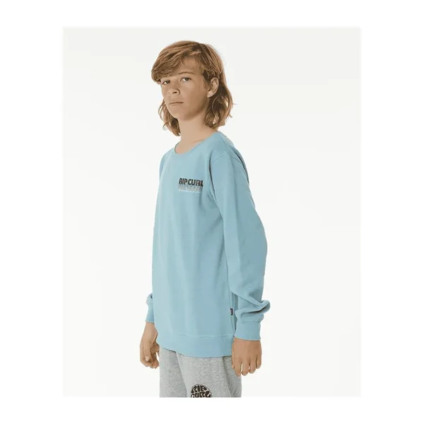 Sweat junior RIPCURL Surf Revival Crew -Boy Dusty Blue
