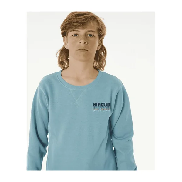 Sweat junior RIPCURL Surf Revival Crew -Boy Dusty Blue