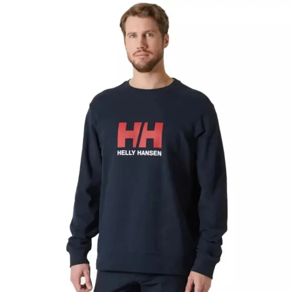 Sweat logo crew sweat 2.0 marine - helly hansen