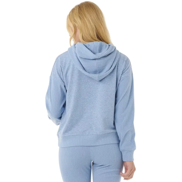 Sweat shirt rip curl cosy hoodie blue marle